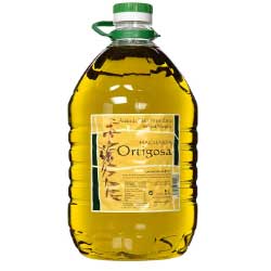 (1 Garrafa 5L) Hacienda Ortigosa Aceite de Oliva Virgen Extra Garrafa, 5L